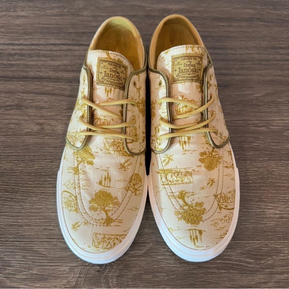 Nike SB Zoom Janoski OG+ premium "Sesame/Flat Gold" FD6641-200 Men's sz … - Picture 4 of 5